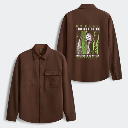Tokyo-Tiger Stupid Possum Japan Men's Corduroy Work Jacket