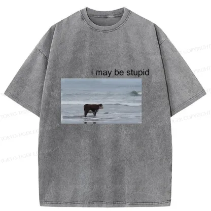 Tokyo-Tiger Foolish Cow Washed T-Shirt