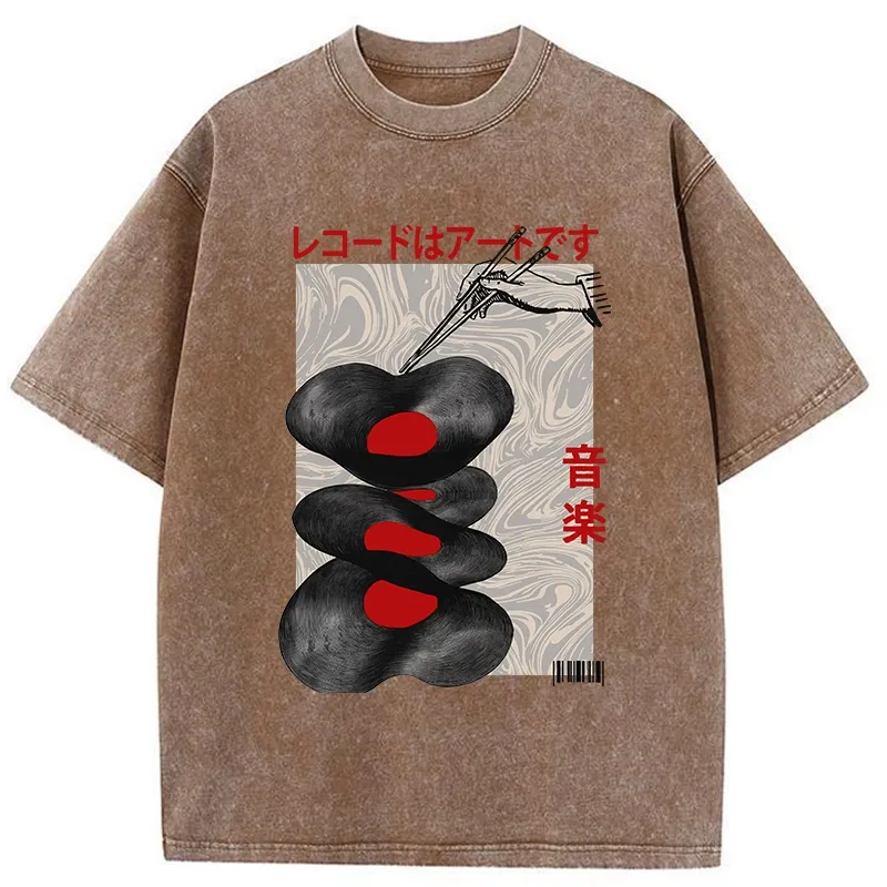 Tokyo-Tiger Vintage Japanese Music Washed T-Shirt