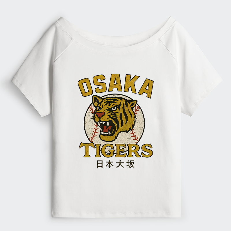 [Copy]Tokyo-Tiger Frog Ready To Commit Crime Off Shoulder T-Shirt