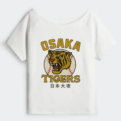 [Copy]Tokyo-Tiger Frog Ready To Commit Crime Off Shoulder T-Shirt