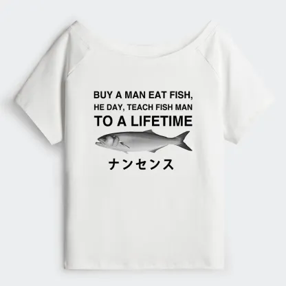 Tokyo-Tiger Funny To A Lifetime Off Shoulder T-Shirt