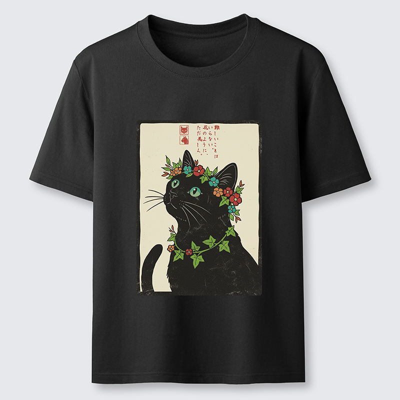 Tokyo-Tiger The Flower-Crowned Cat Classic T-Shirt