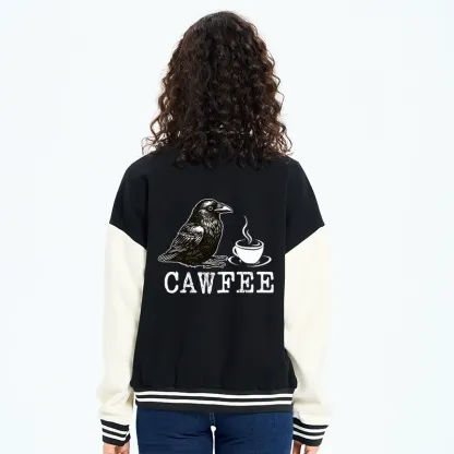 Tokyo-Tiger Cawfee Funny Japan Meme Varsity Jacket