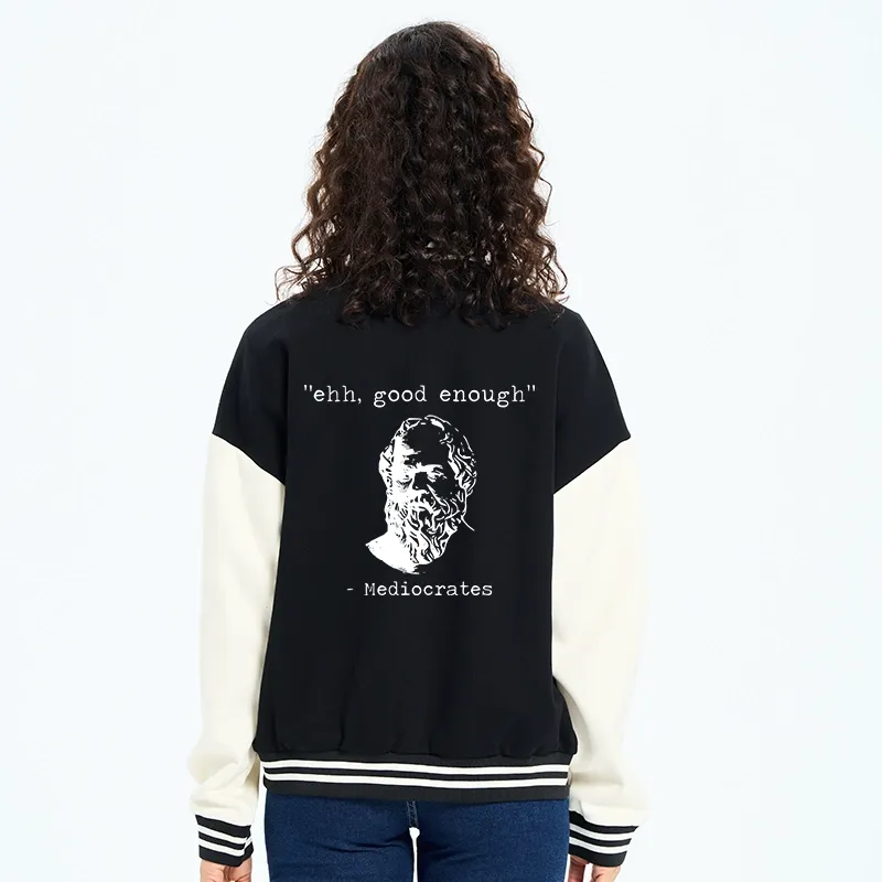 Tokyo-Tiger Mediocrates Meme Varsity Jacket