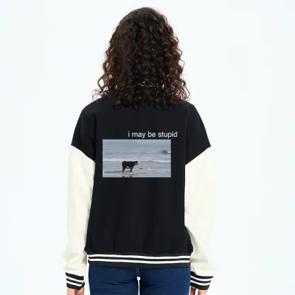 Tokyo-Tiger Foolish Cow Varsity Jacket