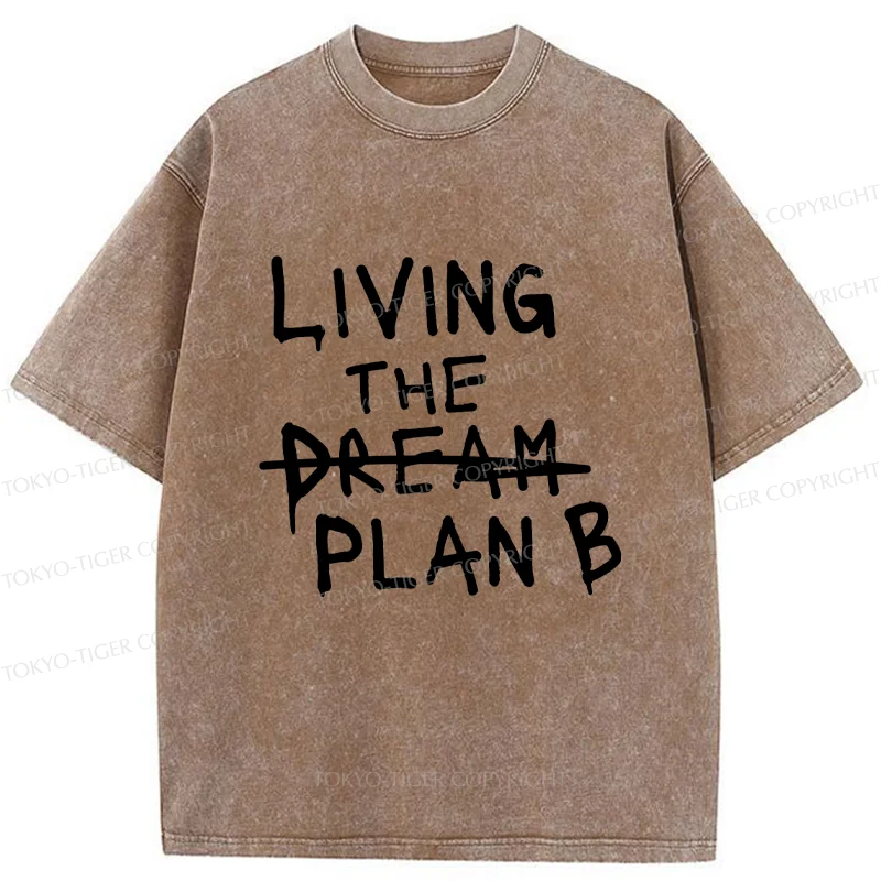 Tokyo-Tiger Implement Plan B Washed T-Shirt