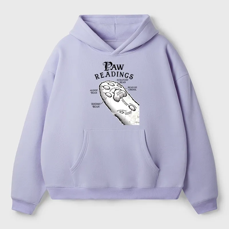 Tokyo-Tiger Funny Cat Paws Aldult Fleece Hoodie