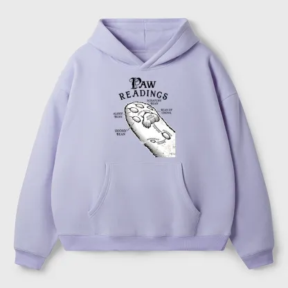 Tokyo-Tiger Funny Cat Paws Aldult Fleece Hoodie