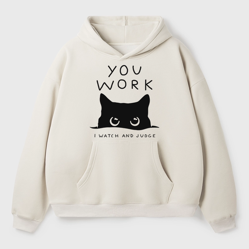 Tokyo-Tiger A Cat That Spies Aldult Fleece Hoodie