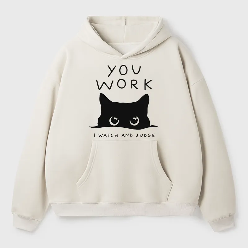 Tokyo-Tiger A Cat That Spies Aldult Fleece Hoodie