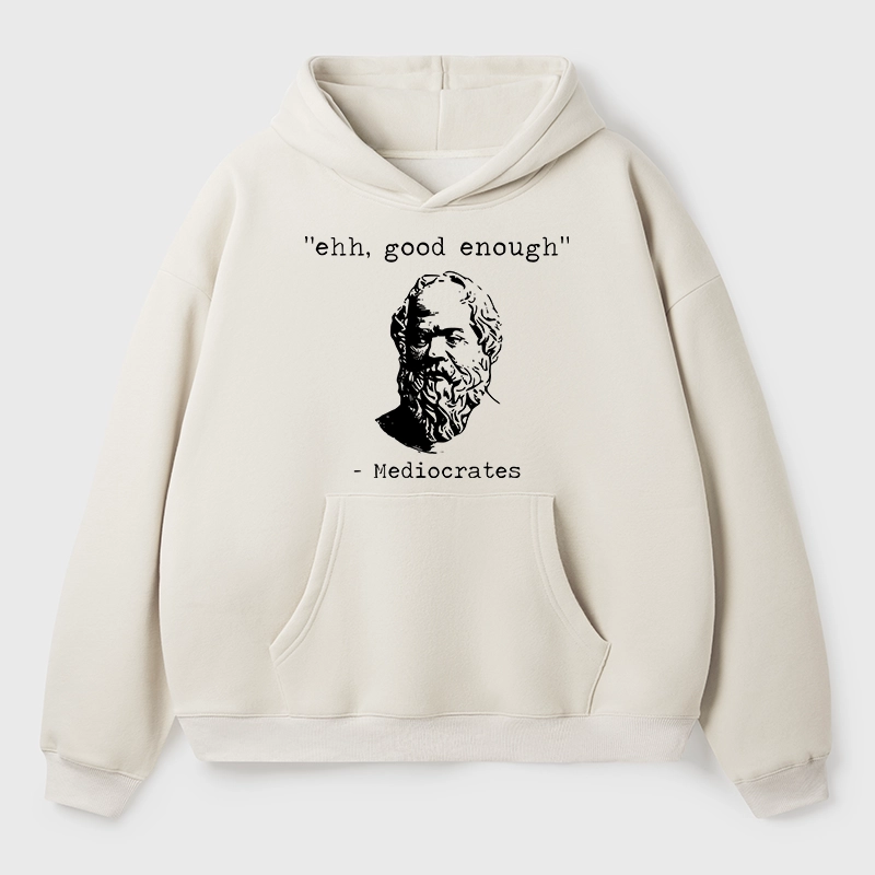 Tokyo-Tiger Mediocrates Meme Aldult Fleece Hoodie