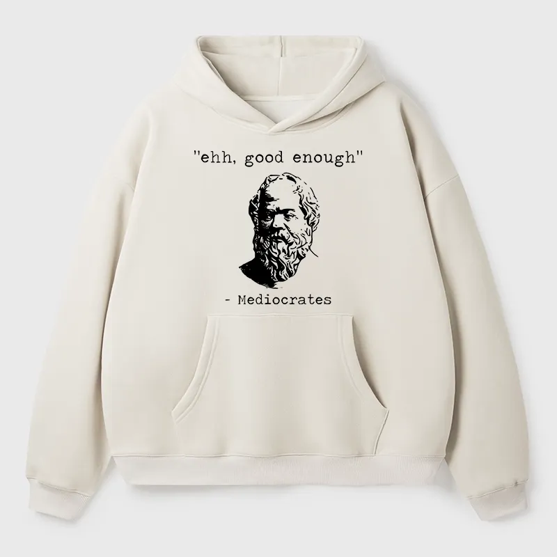 Tokyo-Tiger Mediocrates Meme Aldult Fleece Hoodie