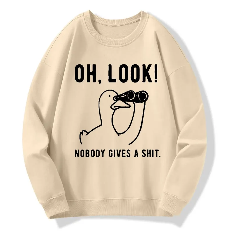 Tokyo-Tiger No One Cares About The Duck Classic Sweatshirt