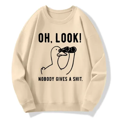 Tokyo-Tiger No One Cares About The Duck Classic Sweatshirt