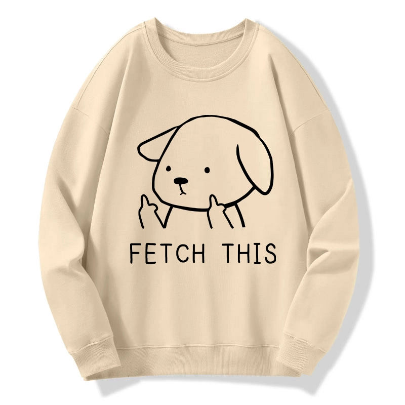 Tokyo-Tiger Fetch This Dog Classic Sweatshirt