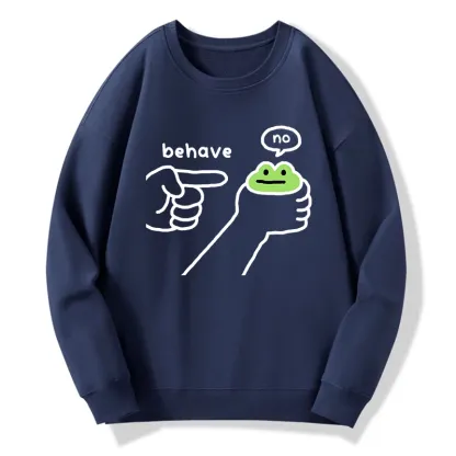 Tokyo-Tiger Dishonest Frog Classic Sweatshirt