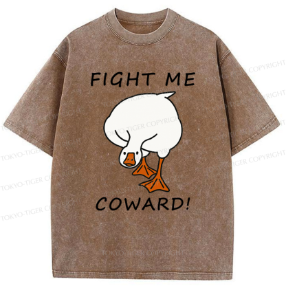 Tokyo-Tiger Philosophy Of A Fighter Goose Washed T-Shirt