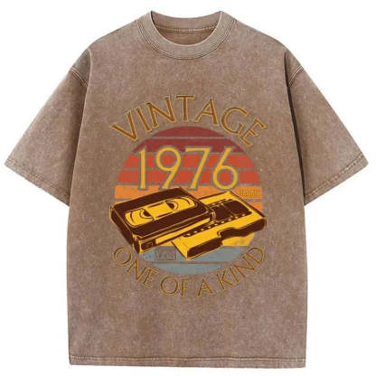 Tokyo-Tiger 70s Vintage VHS 1976 Japan Washed T-Shirt-tokyo-tiger