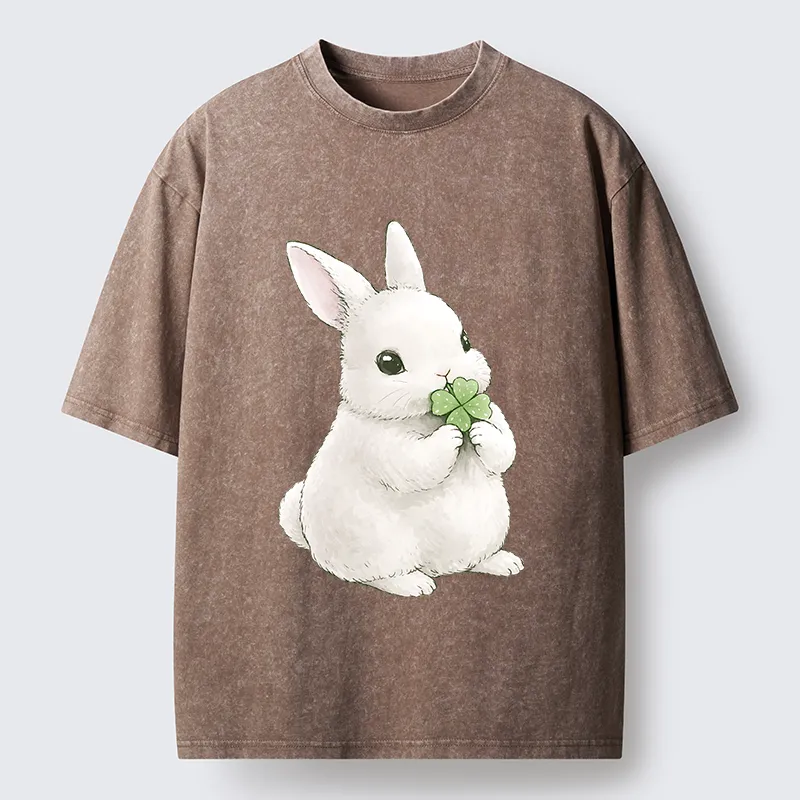 Tokyo-Tiger Lucky Rabbit Washed T-Shirt