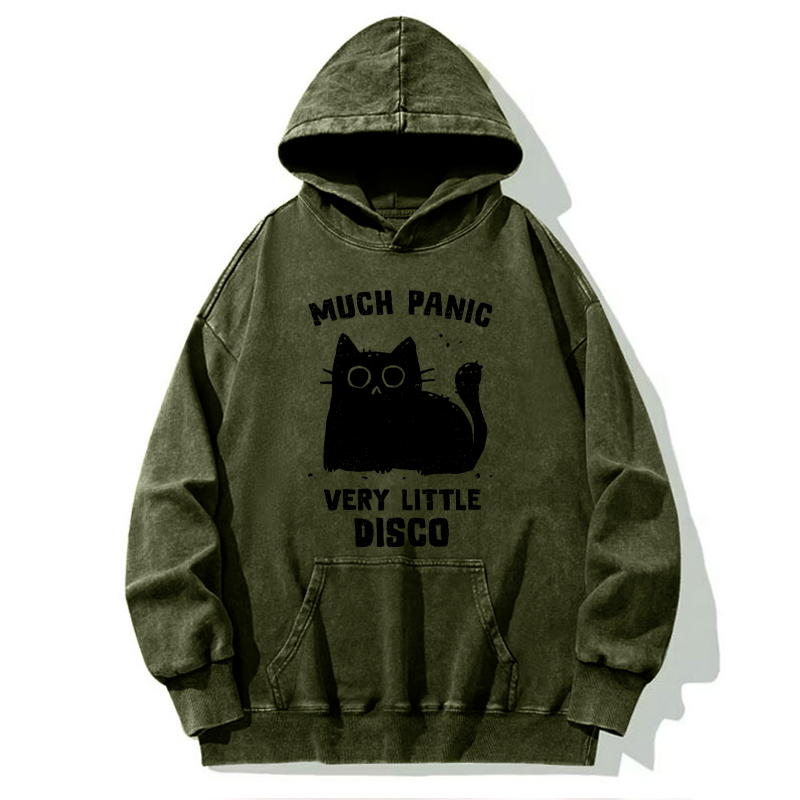 Tokyo-Tiger More Disco Funny Washed Hoodie