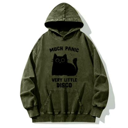 Tokyo-Tiger More Disco Funny Washed Hoodie
