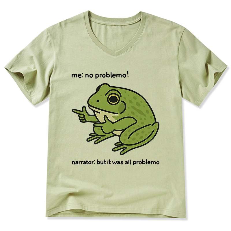 Tokyo-Tiger Stupid Frog Meme V-Neck Classic T-Shirt