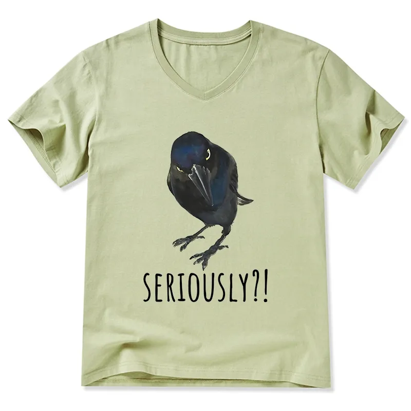 Tokyo-Tiger Raven's Question V-Neck Classic T-Shirt