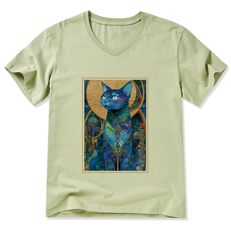 Tokyo-Tiger The Cat’s Plan To Rule Them All V-Neck Classic T-Shirt