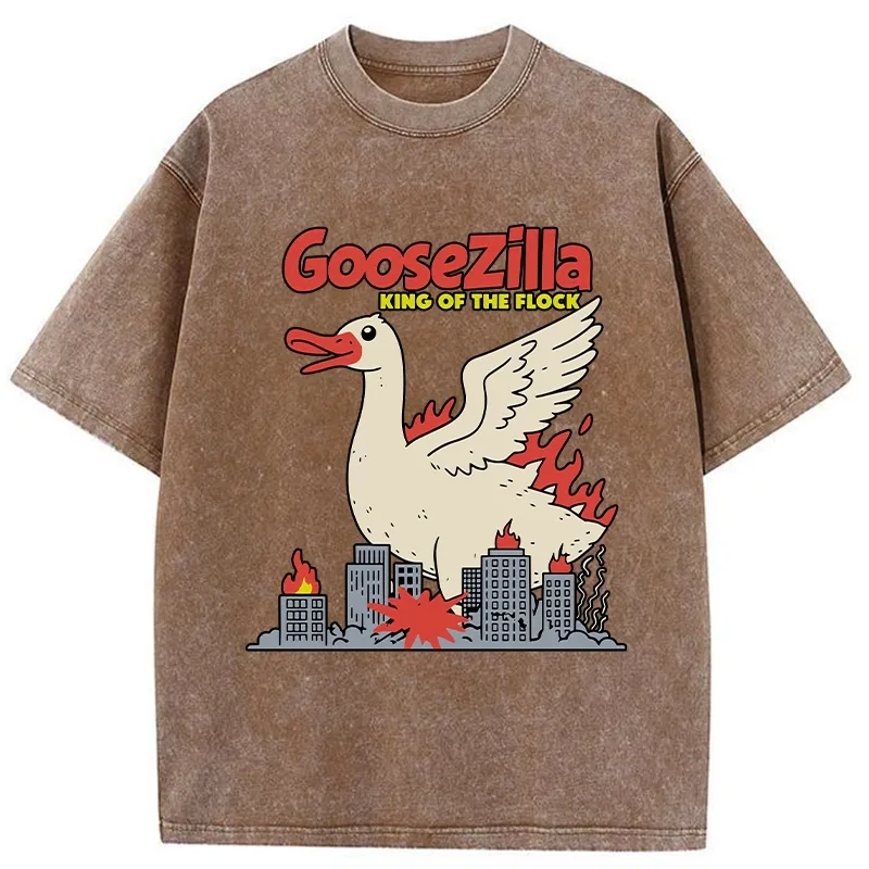 Tokyo-Tiger King Of The Flock Washed T-Shirt