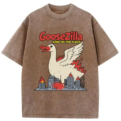 Tokyo-Tiger King Of The Flock Washed T-Shirt