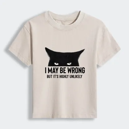 Tokyo-Tiger Cat Can Do No Wrong Women's Washed T-shirt