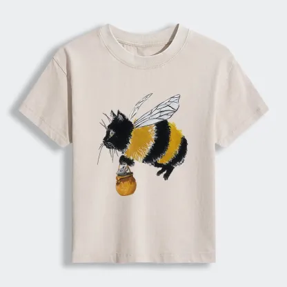 Tokyo-Tiger Catbee Funny Women's Washed T-shirt
