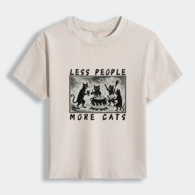 Tokyo-Tiger Cat Sacrifice Ceremony Women's Washed T-shirt