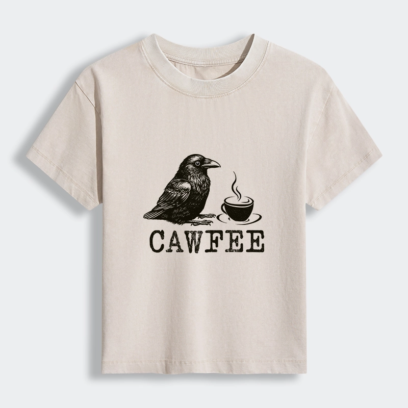 Tokyo-Tiger Cawfee Funny Japan Meme Women's Washed T-shirt