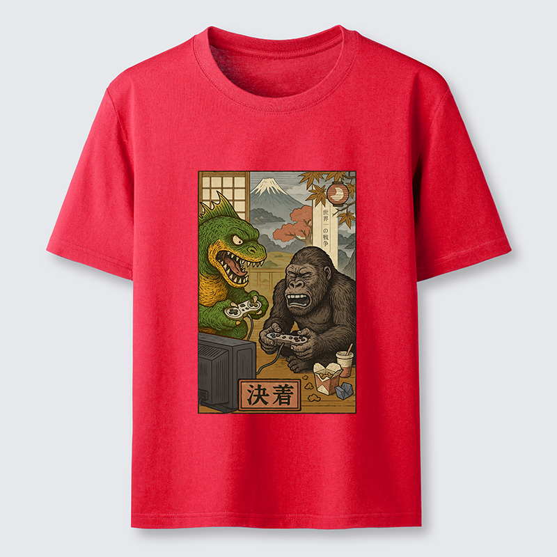 Tokyo-Tiger Monsters Play Games Classic T-Shirt