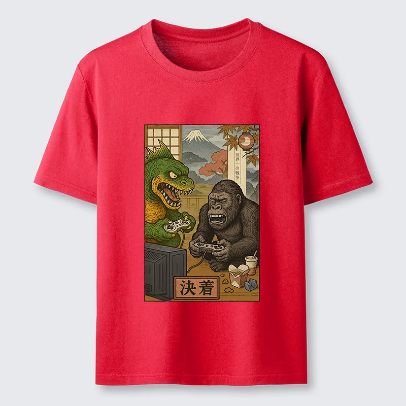 Tokyo-Tiger Monsters Play Games Classic T-Shirt