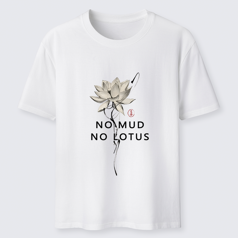 Tokyo-Tiger Japanese Zen Lotus Classic T-Shirt