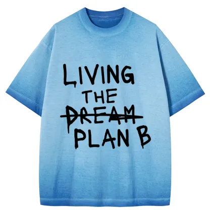 Tokyo-Tiger Implement Plan B Gradient Washed T-Shirt