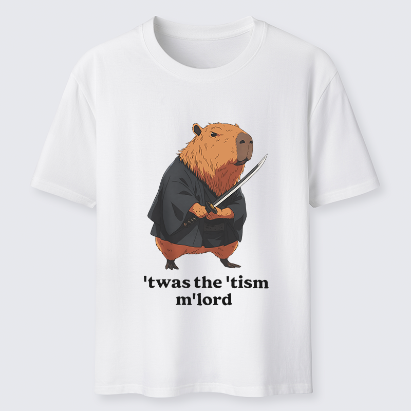 Tokyo-Tiger Focused Samurai Capybara Classic T-Shirt