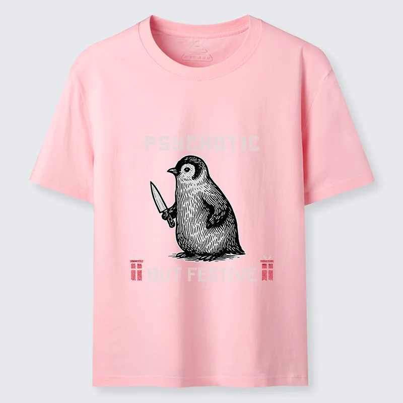 Tokyo-Tiger Overstimulated but Festive Christmas Classic T-Shirt