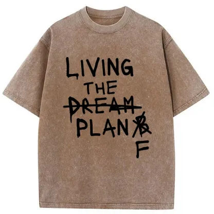 Tokyo-Tiger Dream Fails Adopt Plan F Washed T-Shirt