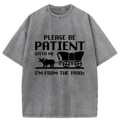 Tokyo-Tiger People In The 1990s Washed T-Shirt