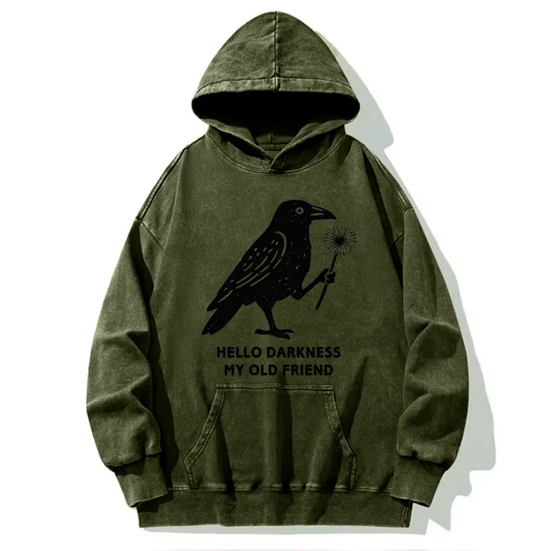 Tokyo-Tiger My Old Friend The Crow Washed Hoodie