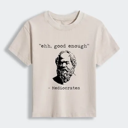 Tokyo-Tiger Mediocrates Meme Women's Washed T-shirt