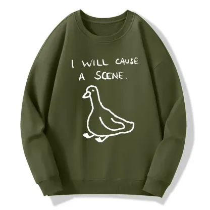 Tokyo-Tiger Stupid Goose Funny Japan Retro Classic Sweatshirt