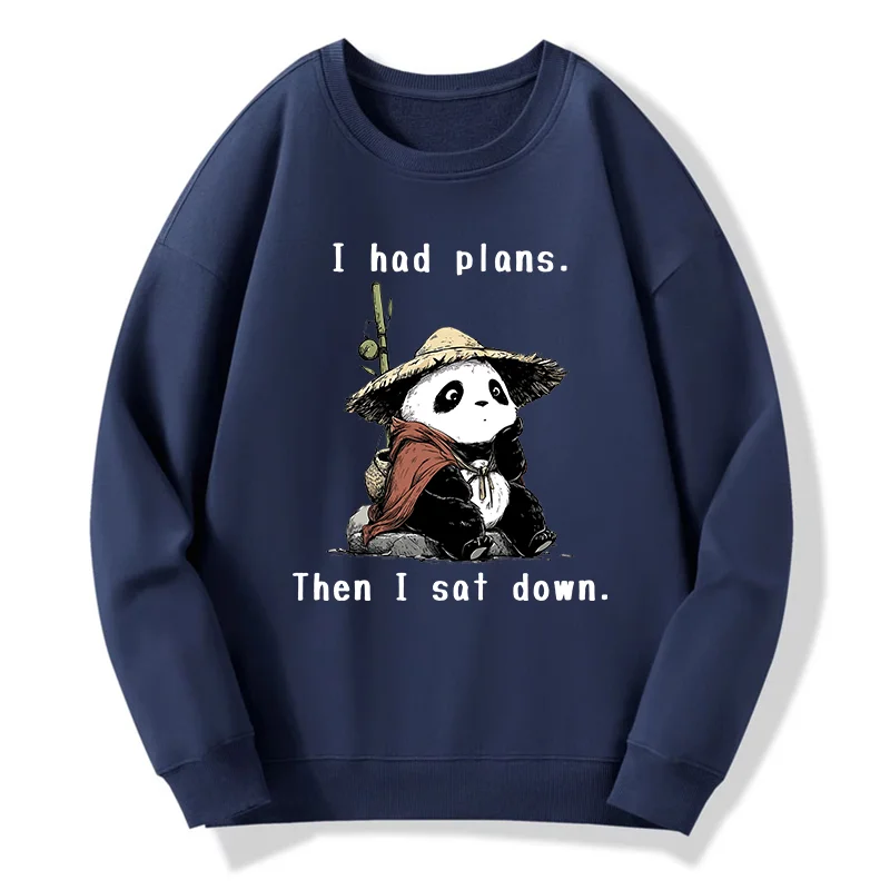 Tokyo-Tiger The Maybe Later Panda Classic Sweatshirt
