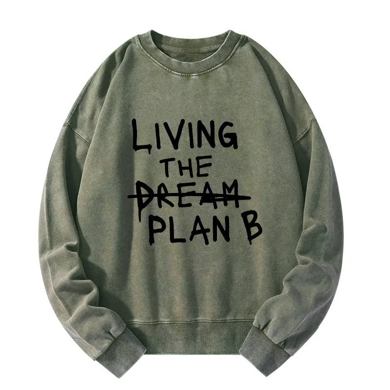 Tokyo-Tiger Implement Plan B Washed Sweatshirt