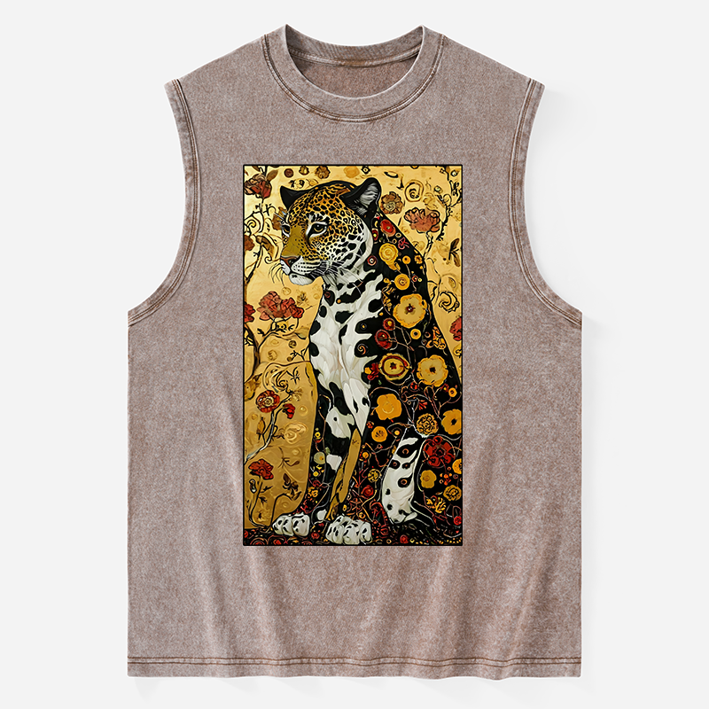 Tokyo-Tiger Magnificent Leopard Washed Tank