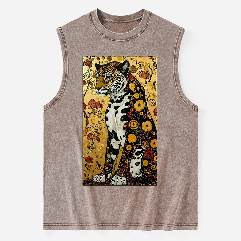 Tokyo-Tiger Magnificent Leopard Washed Tank